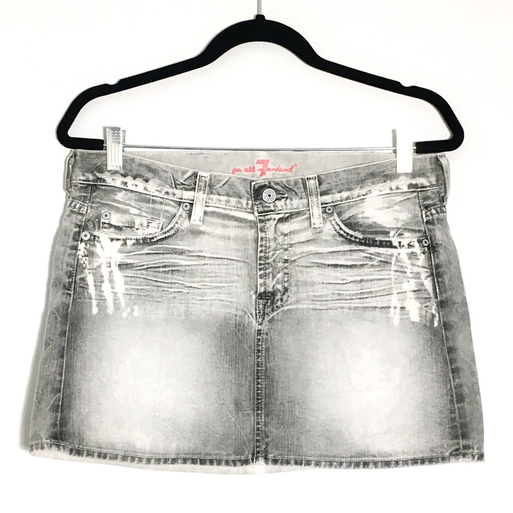 7 for all mankind - micro mini skirt. Size 29.